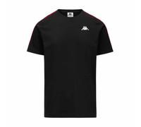 Kappa - COEN SLIM 222 BANDA TEE Nero - Abbigliamento S Nero