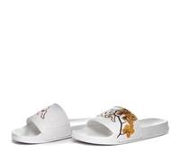 Kappa Coll Gale, Flip-Flop Unisex-Adulto, White/Sepia, 38 EU