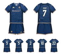Kappa Completo Bambino THIRD 3a Maglia FIORENTINA Stagione 2022/23 Personalizzabile con NOMI e NUMERI Jovic Barak Dodo Gonzalez (3 anni)