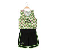 Kappa Completo smanicato da ragazza in cotone con canotta cropped e shorts - ver