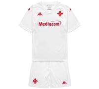 Kappa - Completo T-Shirt Pantaloncino Bambino Kombat Kit 2025 Fiorentina