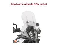 KAPPA Lastra Cupolino Scorrevole Trasparente Spoiler Per KTM 890 Adventure 2023