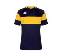 Kappa DARETO T-Shirt, Blu Marino, Giallo, S Uomo