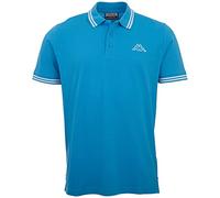 Kappa Deutschland Aleot Polo, Blu-Malibu Blue, M Uomo