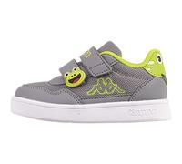 Kappa Deutschland Codice Stile: 280023m pio M, Scarpe da Ginnastica Unisex-Bimbi 0-24, Grigio Lime, 21 EU