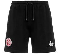 Kappa Eroi Shorts Tunisia - Pantaloncini da Calcio da Uomo | 100% Cotone Interlock Slim Fit | Tasche Laterali | Kappa Gara 2026/27