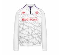 Kappa Acf Fiorentina 24/25 Ablaspre Pro 8 Training Sweatshirt Bianco XL Uomo