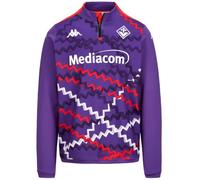 Kappa - Felpa, Bambino, Poliestere Riciclato, Calcio, Modello: Ablaspre PRO 8 Fiorentina