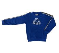Kappa Felpa Bambino Ragazzo in Cotone Invernale. Felpa Bimbo Bimba (IT, età, 4 Anni, Regular, 32 Royal)