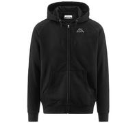 Kappa - Felpa con Cappuccio e Zip Uomo Logo Jack Slim