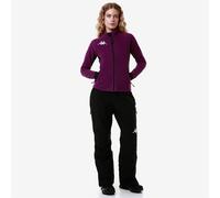 Kappa - Felpa con Zip, Uomo Donna, Viola, Poliestere, Sci, 6CENTO 687FZ, Taglia: M
