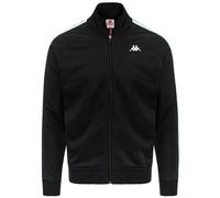 Kappa - Felpa con Zip, Uomo, Nero, Poliestere, SPORT STREET, 222 BANDA ANNISTONI SLIM, Taglia: XS