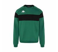 Kappa Dido Maglia di Tuta, Verde, Nero, 3XL Uomo