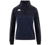 Kappa - Felpa, Donna, Blu, Poliestere, Golf, FIROY, Taglia: M
