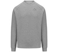 Kappa - Felpa, Uomo, Grigio, Cotone, Sportivo. Logo Korpo Caimali, Taglia: 2XL
