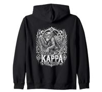 Kappa Fiume Trickster Giapponese Yokai Mostro Felpa con Cappuccio