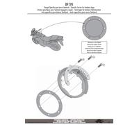 KAPPA Flangia Per Borsa Serbatoio Tanklock Per BMW R 1250 GS Adventure 2019-2023