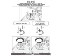 KAPPA Flangia Per Borsa Da Serbatoio Tanklock Per CFMoto 700 CL-X 2021-2023