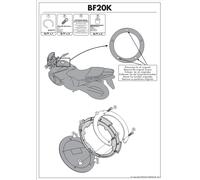 KAPPA Flangia Per Borsa Da Serbatoio Tanklock Per Honda CB 500 X 2013-2018