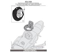 KAPPA Flangia Per Borsa Da Serbatoio Tanklock Per Kawasaki Versys-X 300 2017-23