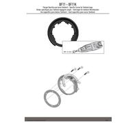 KAPPA Flangia Per Borsa Da Serbatoio Tanklock Per BMW K 1300 GT 2006-2010