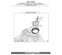 KAPPA Flangia Per Borsa Da Serbatoio Tanklock Per KTM 890 Duke R 2021-2023
