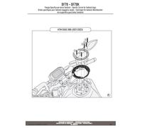 KAPPA Flangia Per Borsa Da Serbatoio Tanklock Per KTM Duke 790 2018-2020