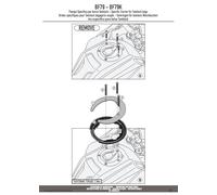 KAPPA Flangia Per Borsa Da Serbatoio Tanklock Per Voge Valico 525 DSX 2023