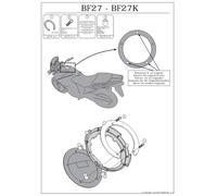 KAPPA Flangia Per Borsa Da Serbatoio Tanklock Per Yamaha MT-10 2016-2021