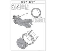 KAPPA Flangia Per Borsa Da Serbatoio Tanklock Per Yamaha MT-10 2016-2021