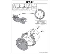 KAPPA Flangia Per Borsa Serbatoio Tanklock Per Suzuki DL 1000 V-Strom 2002-2011