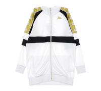 Kappa - Giacca da Corsa Donna Bianco/Nero/Giallo - - Sweatshirts & Hoodies - Donna - Bianco - M