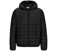 Kappa Giacca da Uomo, Trapuntata e Imbottita, Realizzata Nylon a Navetta. Regular Fit. (Black, S)