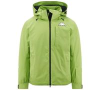 Kappa 8Cento 806 M - giacca da sci - uomo L Light Green man Pfc-Free
