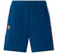 Kappa Gianto Maglietta tecnica comoda ed elegante, colore blu marino e blu md cobalt, taglia L