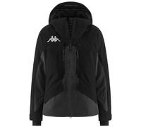 Kappa - Giubbotto, Donna, Nero, Poliestere, Ski, 6CENTO 604FW, Taglia: S