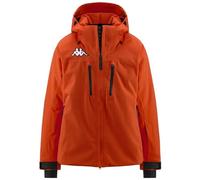 Kappa - Giubbotto, Uomo, Arancione, Poliestere, Ski, 6CENTO 611P, Taglia: S