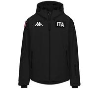 Kappa - Giubbotto, Uomo Donna, Nero, Poliestere, Sci. 8Cento 886S, Taglia: M