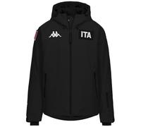 Kappa - Giubbotto, Uomo Donna, Nero, Poliestere, Sci. 8Cento 886S, Taglia: M