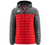 Kappa - Giubbotto, Uomo, Rosso, Poliestere, Palestra, KAPPA4TRAINING LAMEZIO, Taglia: M