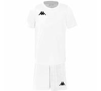 Kappa Gorkit Short Sleeve Set Bianco 8 Years Bambini