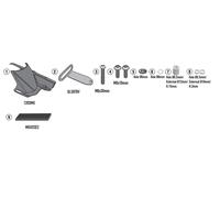 KAPPA GUARNIZIONE POSTERIORE CON PROTEZIONE CATENA HONDA NX 500 '24-,