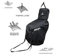 KAPPA HAC203R COPRIGAMBE NERO IMPERMEABILE UNIVERSALE UNISEX MOTO MAXI SCOOTER