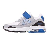 Kappa Harlem Tc K Scarpe da ginnastica Unisex - Bambini e ragazzi, Bianco (White/Blue), 29 EU