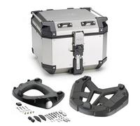 Kappa K ’ Force Monokey Top Box Kit Argento Per Suzuki 1000 V-Strom 2017-19 42L