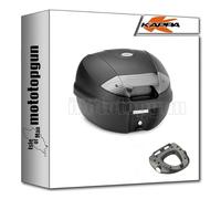 kappa k30nt + kz1146 + km5m bauletto k30nt + attacco tech compatibile con honda nc 750 x 2016 2017 2018 2019 2020 mototopgun