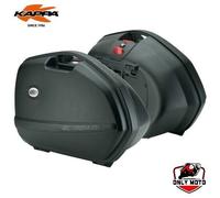 KAPPA K33N VALIGIE LATERALI RIGIDE NERE 33 LT MONOKEY SIDE UNIVERSALI MOTO