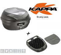KAPPA K355NT Bauletto 35LT nero+PIASTRA UNIVERSALE SYM Fiddle 50