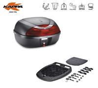 KAPPA K42N BAULETTO NERO GOFFRATO LITRI 42 CON KIT E PIASTRA K628 MONOLOCK