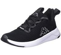 Kappa Kaiyo, Scarpe da Ginnastica Unisex-Adulto, Nero Bianco, 38 EU